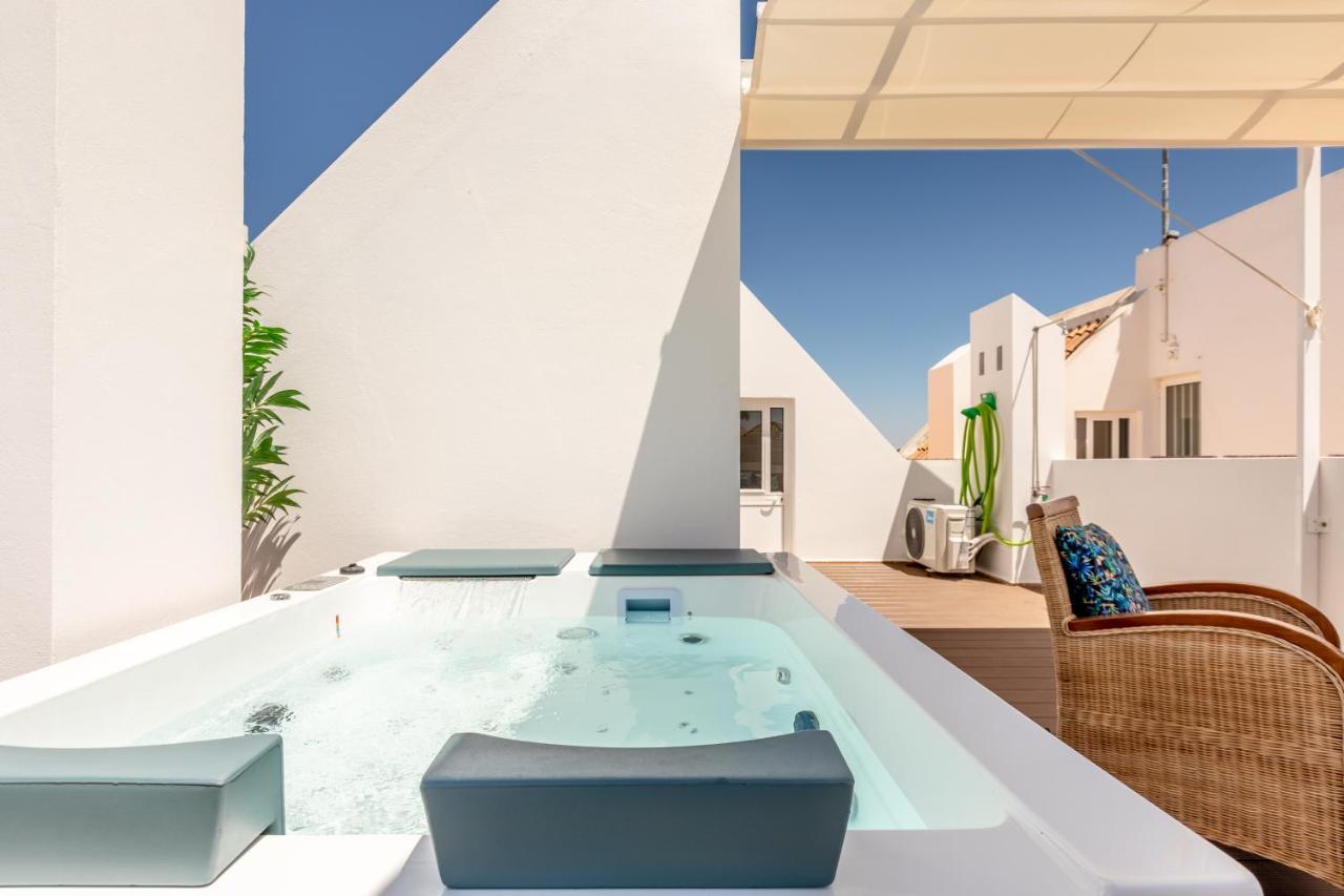 Seascape Villa Private Pool & Rooftop Jacuzzi With Sea View Near Manta Rota Beach Vila Nova de Cacela Bagian luar foto