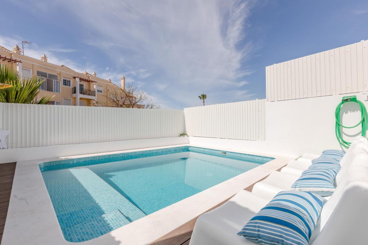 Seascape Villa Private Pool & Rooftop Jacuzzi With Sea View Near Manta Rota Beach Vila Nova de Cacela Bagian luar foto
