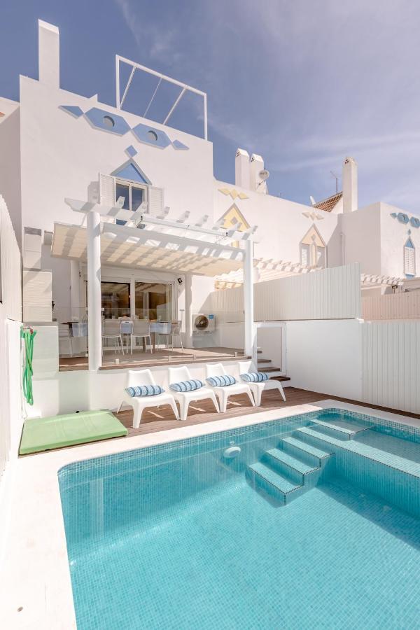 Seascape Villa Private Pool & Rooftop Jacuzzi With Sea View Near Manta Rota Beach Vila Nova de Cacela Bagian luar foto